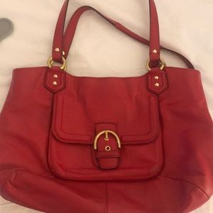 Coach Red Purse